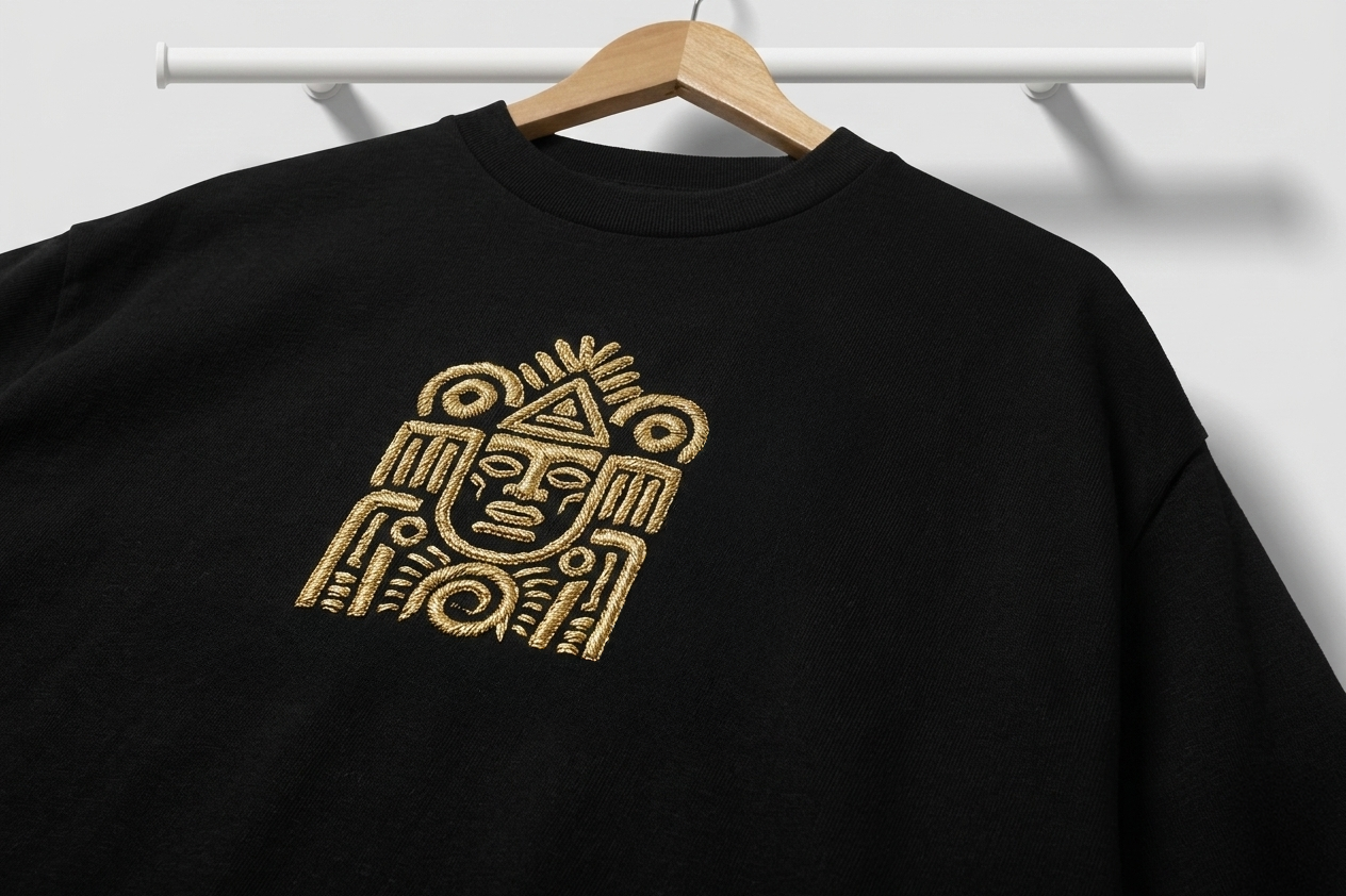 Culture Terry Embroidery Tee